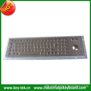 IP65 Touch Screen Metal Keyboard with Numeric Keypad